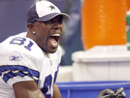 Dallas Cowboys receiver Terrell Owens was hoping to return to action this weekend against Tennessee. (Matt Slocum/Associated Press)